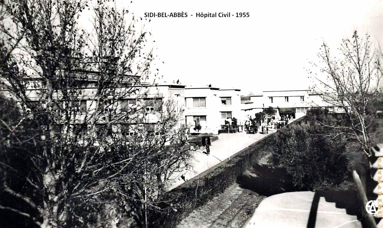 Sidi-bel-Abbes - Hopital civil - 1955.jpg